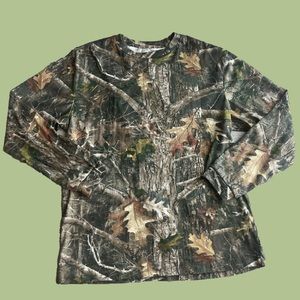 RED HEAD CAMO LONG SLEEVE CREWNECK
